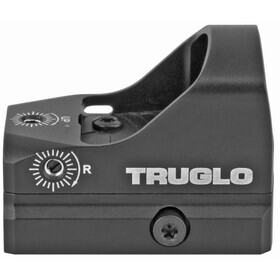 TRUGLO Tru-Tec 23mm 3 MOA Dot Red Dot Sight has a CNC-machined aluminum body